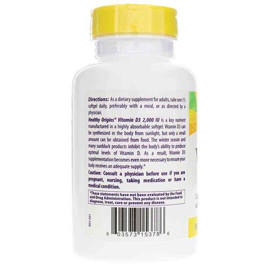 Vitamin D3 2000 IU (50mcg), HLO